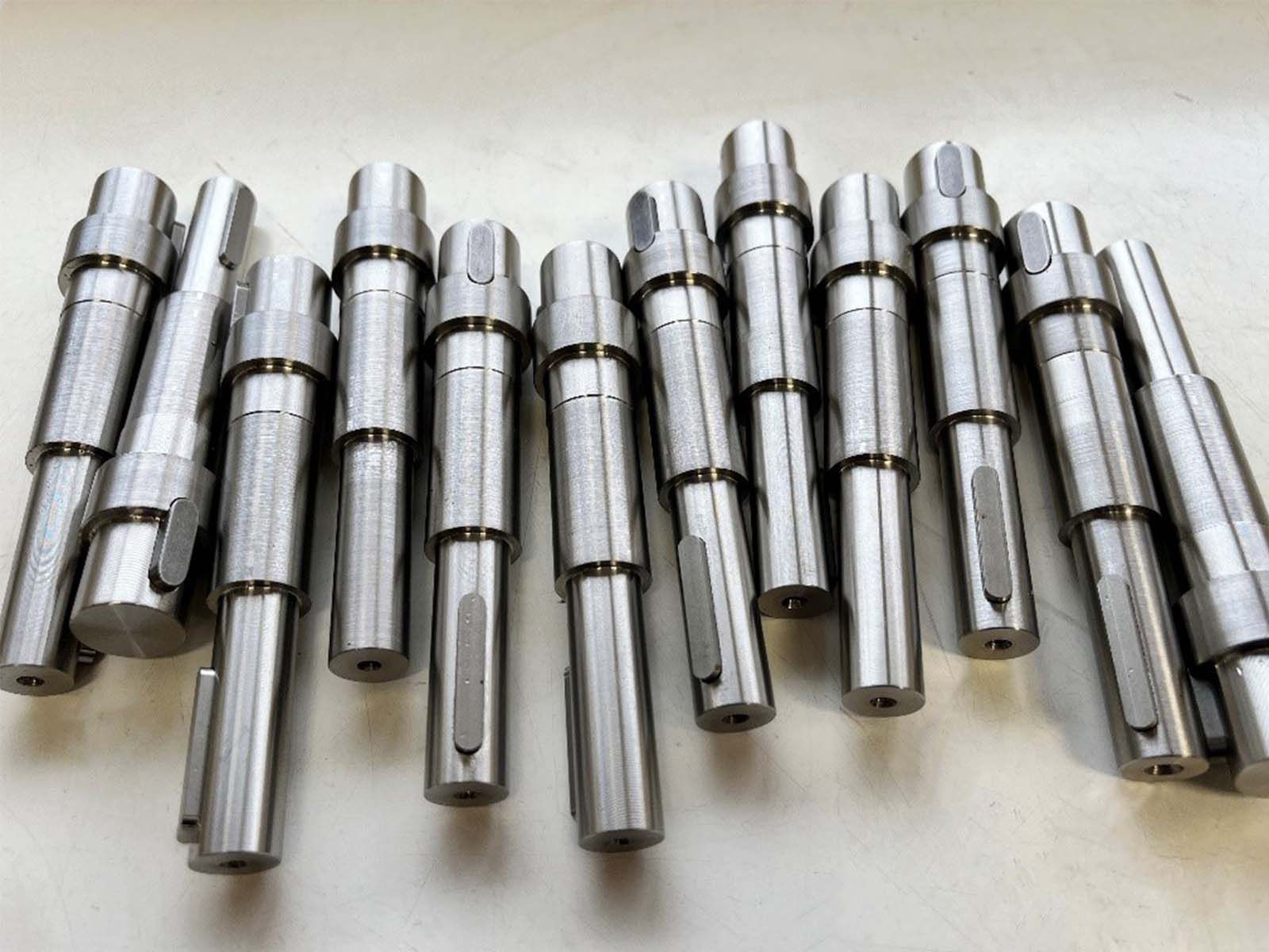 Twelve small shafts