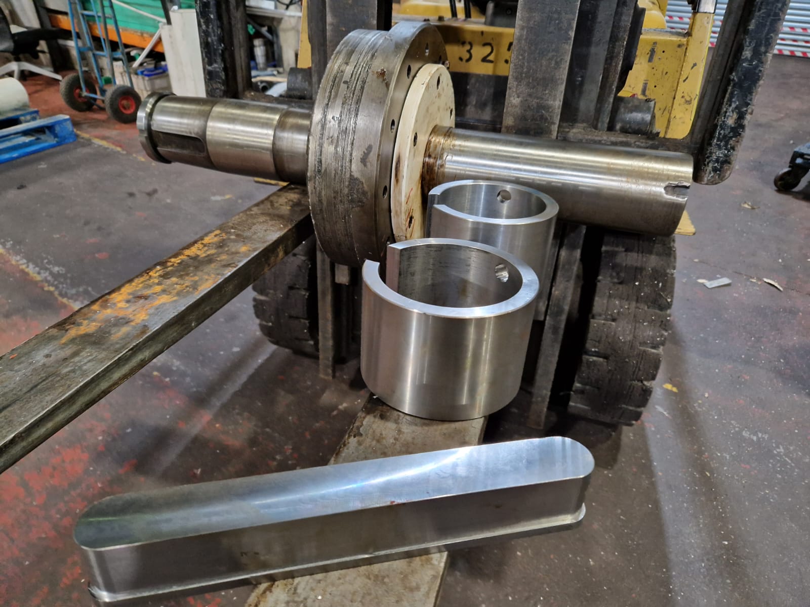 Shaft mount gear box repair