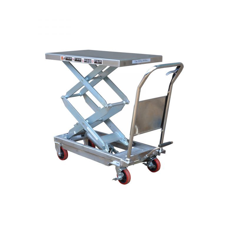 Partial Stainless Steel Scissor Lift Table 500kg