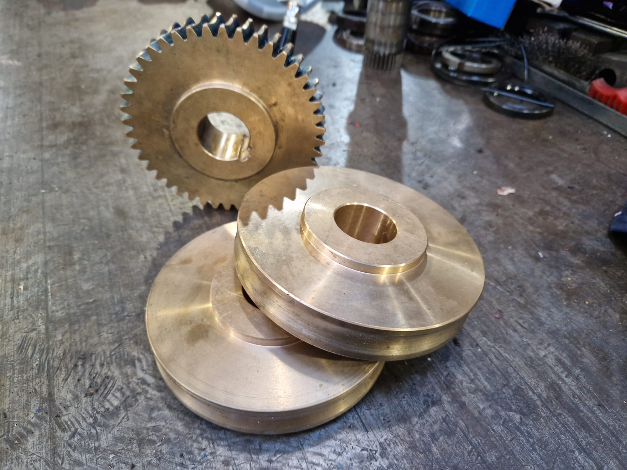Blank Wormwheels for gearbox