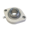 SUCLFLPL207 White Thermoplastic Housing C/W Stainless Steel Insert 13mm hole M10