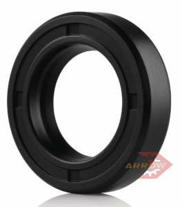 10x30x8mm Nitrile Rubber Single Lip Rotary Shaft Oil Seal with Garter Spring SC / R21