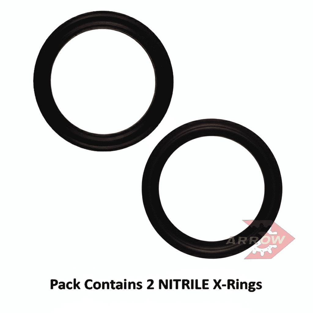 Q4627 7mm Section 159.5mm Bore Quad Section NITRILE 90 Rubber X-Rings