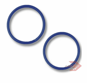 0.5mm Section 3mm Bore FLUOROSILICONE 70 Shore Rubber O-Rings