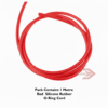 2.5mm Section RED SILICONE 60 Shore O-Ring Cord