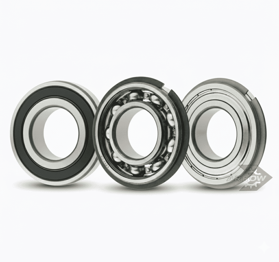Snap Ring Sealed Bearings – Arrow Engineering Components