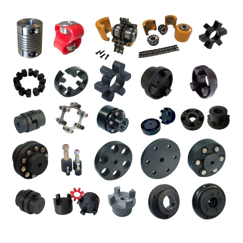 Wide range of flexible couplings and inserts