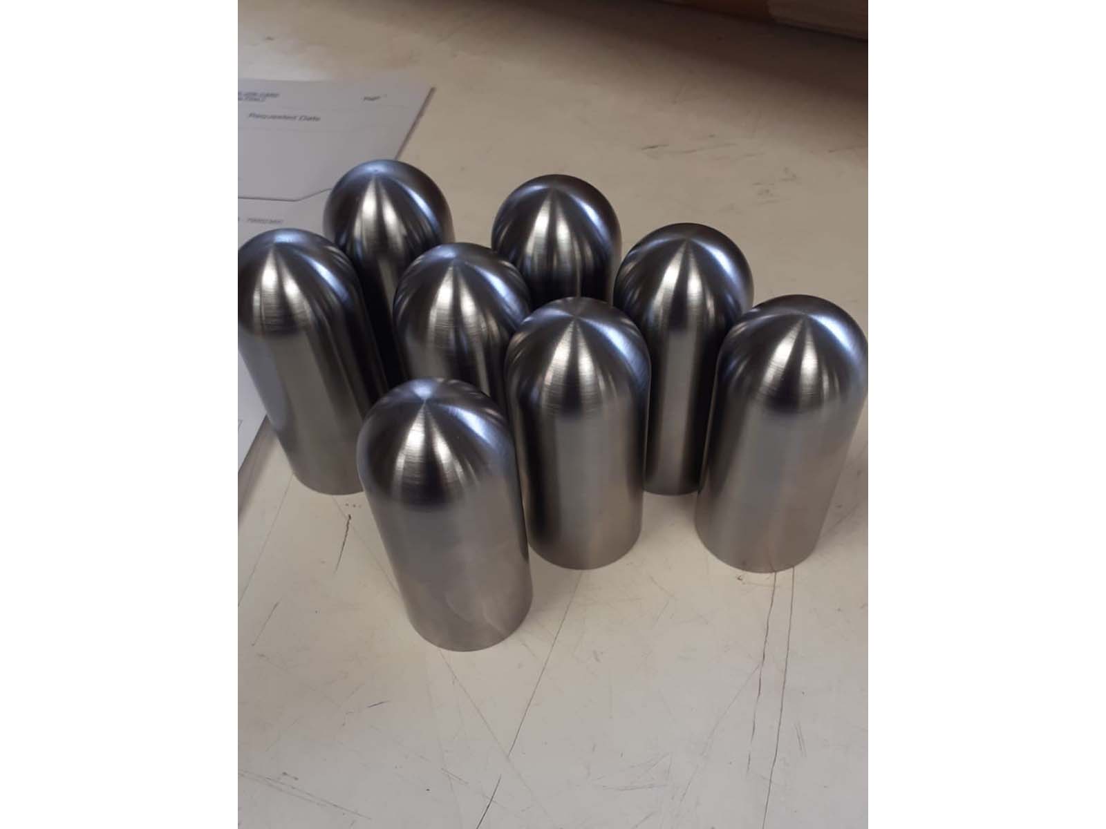 Eight M/S rapper cylinder heads